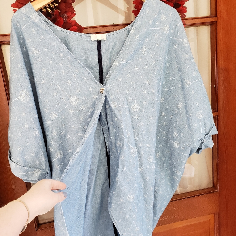 Oversized AG Adriano Goldschmied Top - Picture 4 of 8